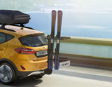 Porte-skis et snowboards sur attelage Mottez