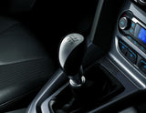 Originale Ford Focus Pommeau de levier de vitesses Cuir noir et insert en aluminium