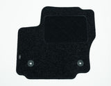 Tapis de sol en moquette avant noir pour Ford Galaxy/S-MAX