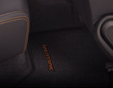 Tapis de sol en velours arrière noir pour Ford Ranger 01/2012-06/2022