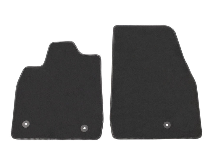 Tapis de sol velours Premium avant noir pour Ford Mustang Mach-E