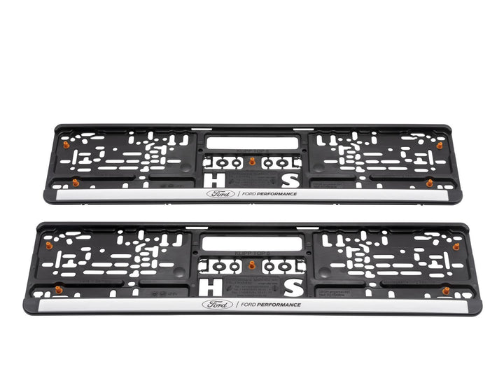 Support de plaque d'immatriculation argent Ford Performance