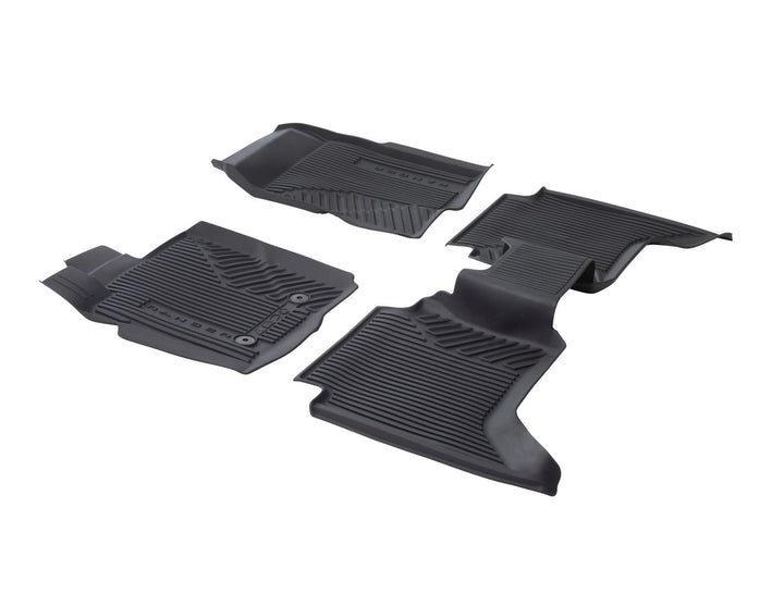 Originale Ford Ranger® Tapis de sol en caoutchouc avant et arrière,noir