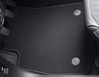 Tapis de sol en moquette noir avant pour Ford Fiesta/Fiesta Van