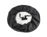 Protection de roue de secours noir avec logo poney Bronco blanc pour Ford Bronco