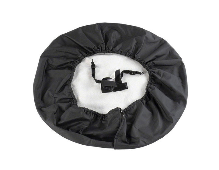 Protection de roue de secours noir avec logo poney Bronco blanc pour Ford Bronco