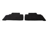 Tapis de sol en velours arrière noirs pour Ford S-MAX/Galaxy