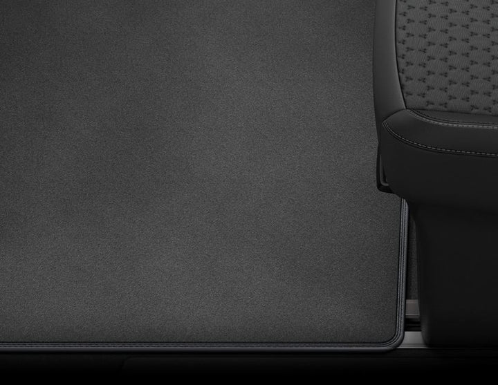 Tapis de sol en moquette arrière noir pour Ford Tourneo Custom