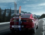 Porte-skis et snowboards sur attelage Mottez