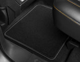 Tapis de sol en velours avant et arrière noir pour Ford Bronco