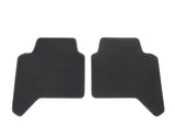 Tapis de sol en velours arrière noir pour Ford Ranger 02/2019-06/2022
