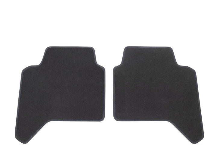 Tapis de sol en velours arrière noir pour Ford Ranger 02/2019-06/2022