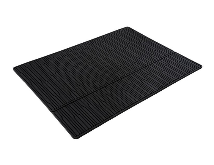 Tapis de sol en caoutchouc arrière noir pour Ford Tourneo Custom