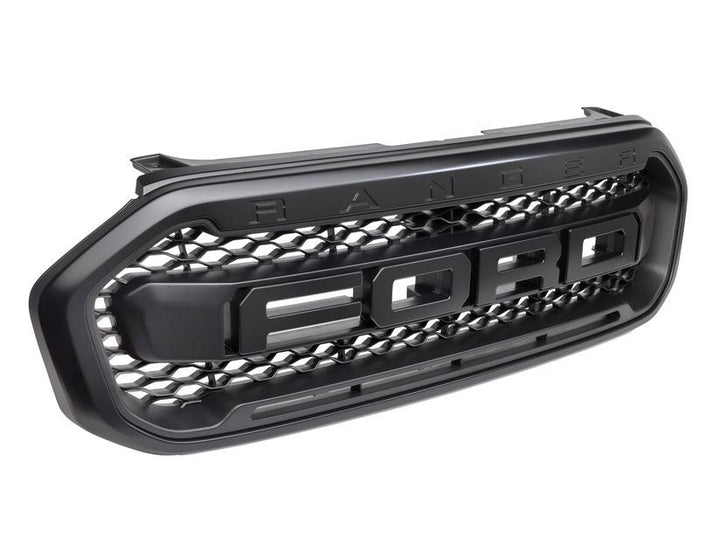 Grille avant noire avec lettrage pour Ford Ranger 02/2019