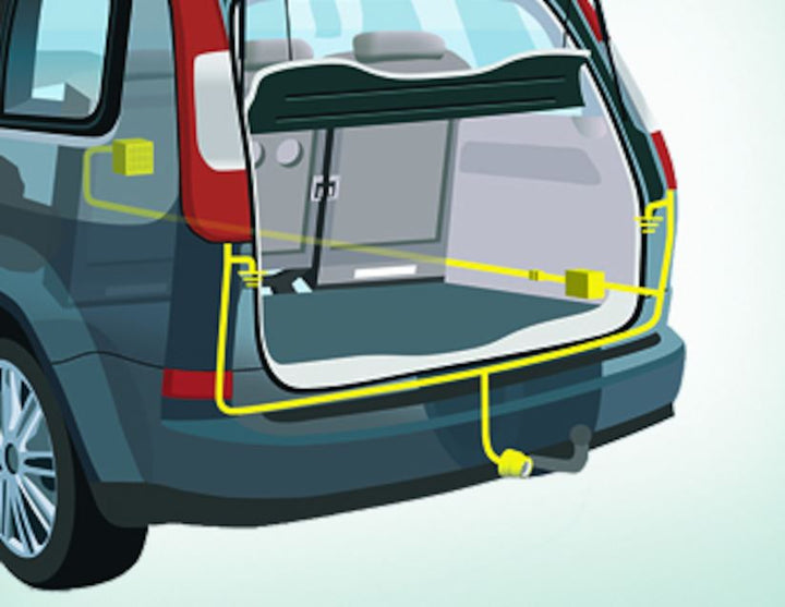 Originale Ford Ranger® Faisceau électrique pour crochet d’attelage connecteur 13 broches