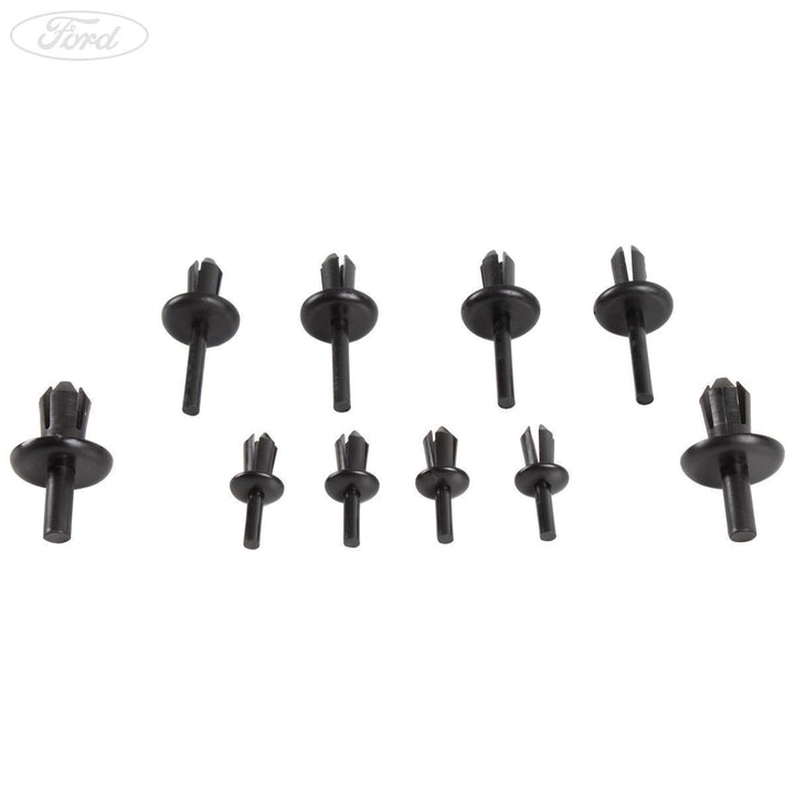 Ford C-Max Mk2 Grand C-Max Lot de 10 Clips de Fixation de Bavette