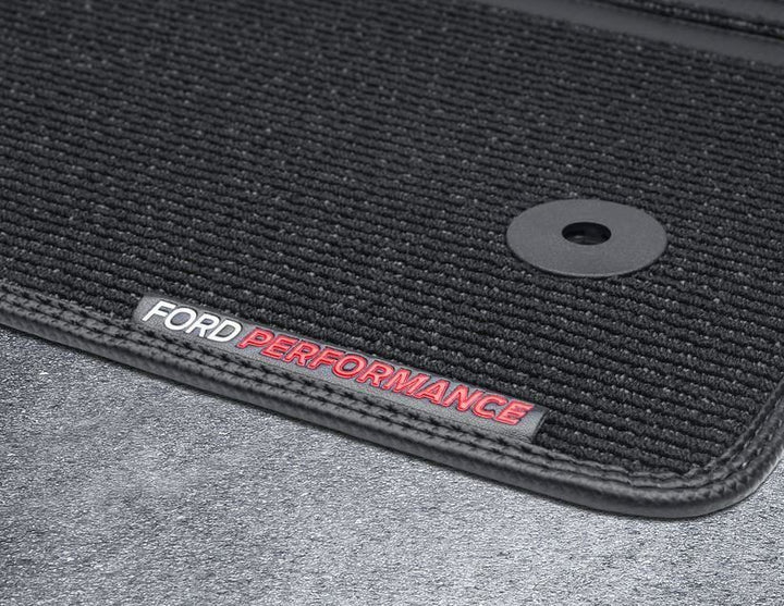 Tapis de sol Performance avant, noir