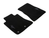 Tapis de sol en velours avant noirs pour Ford Mustang à partir de 10/2023