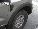 Extension de passage de roue avant et arrière noir mat pour Ford Ranger