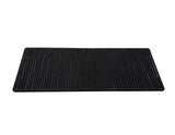 Tapis de sol en caoutchouc arrière noir pour Ford Transit Custom