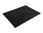 Tapis de sol en caoutchouc arrière noir pour Ford Tourneo Custom