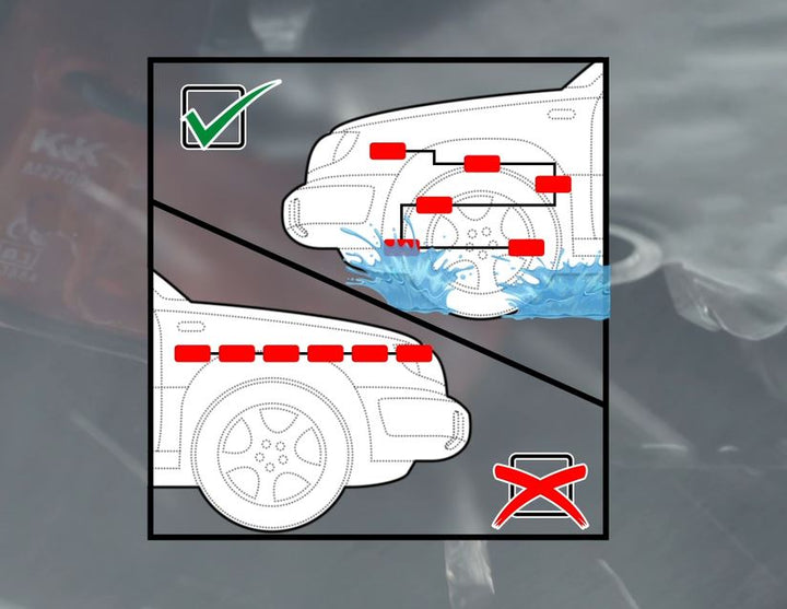 K&K* Répulsif anti-nuisibles M4700B,dispositif combiné