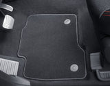 Tapis de sol en velours avant noirs pour Ford S-MAX/Galaxy