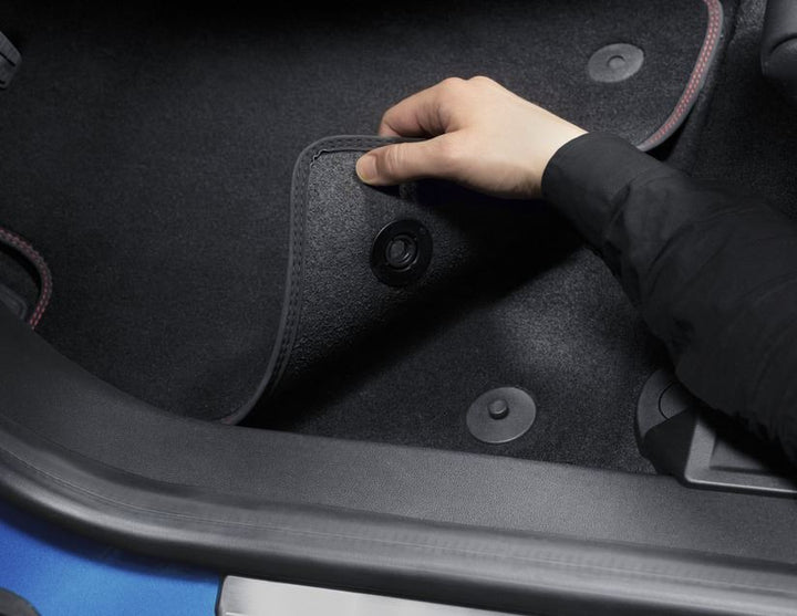 Tapis de sol en velours avant pour Ford Puma/Fiesta