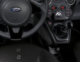 Filet de rangement de console centrale noir laqué pour Ford KA