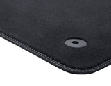 Tapis de sol velours Premium avant noir pour Ford Mustang Mach-E