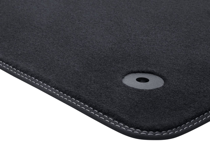 Tapis de sol velours Premium avant noir pour Ford Mustang Mach-E