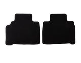 Tapis de sol en velours arrière noirs pour Ford S-MAX/Galaxy