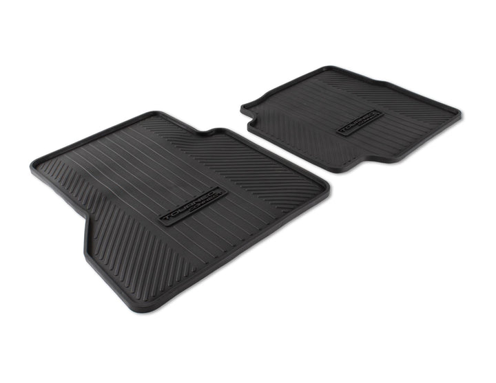 Tapis de sol en caoutchouc arrière noir pour Ford Tourneo Connect