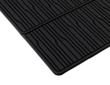Tapis de sol en caoutchouc arrière noir pour Ford Tourneo Custom