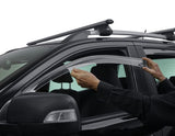 ClimAir Déflecteurs d’air vitres avant, transparent Ford Ranger 01/2012-06/2022