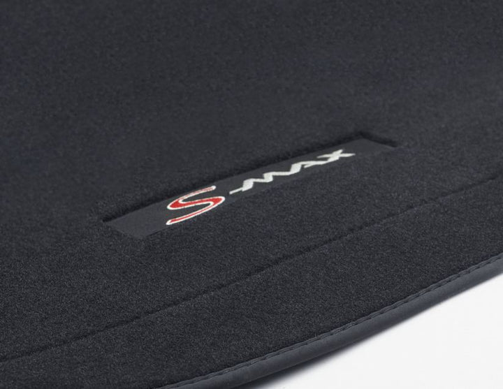 Ford Tapis de coffre noir reversible pliable garantie Ford, logo  (S-MAX 06/2015 – jusqu'à aujourd'hui)