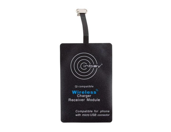 Acv* Récepteur de Charge Qi Universel Inbay, avec Connecteur Micro-Usb 2.0