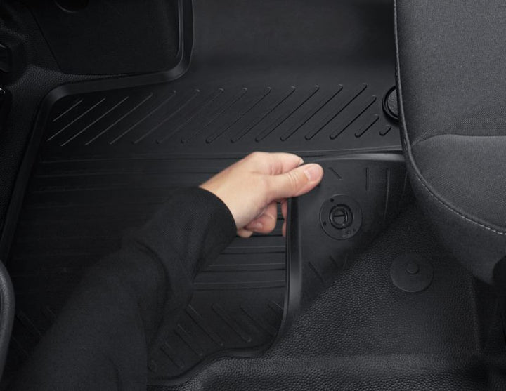 Ford Tapis de sol Caoutchouc avant noirs avec logo Transit origine constructeur