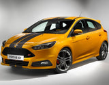Focus 09/2014-03/2018 herpa print* Bandes décoratives Autocollantes,noir mat
