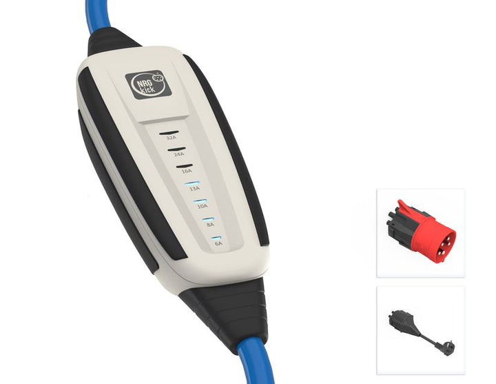 DiniTech* Borne de recharge mobile NRGkick kit standard pour tous types de véhicules électriques