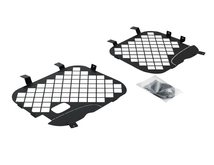 Protection grillagée vitre arrière portes arrière battantes Ford Transit Custom