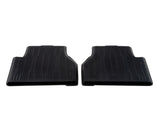 Tapis de sol en caoutchouc arrière noirs pour Ford Tourneo Connect