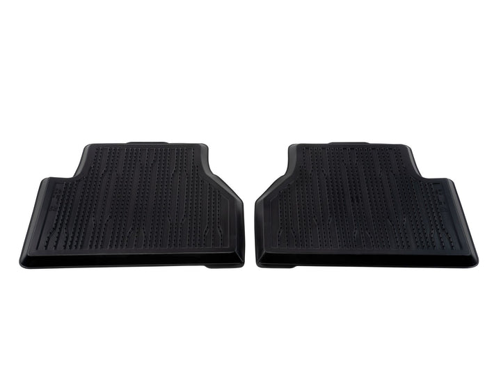 Tapis de sol en caoutchouc arrière noirs pour Ford Tourneo Connect