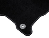 Tapis de sol en moquette avant noir pour Ford Kuga à partir de 12/2019
