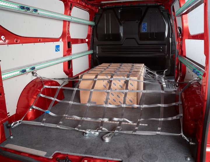 Filet de coffre horizontal pour Ford Transit Custom à partir de 09/2023