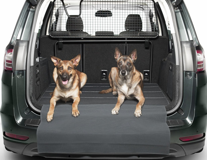 Tapis de coffre reversible et dépliable noir pour Ford Galaxy