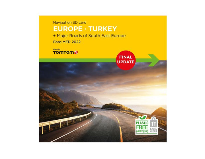 Mise à jour cartographique TomTom pour système de navigation MFD