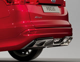 Jupe de bouclier arrière avec diffuseur noir brillant pour Ford Focus