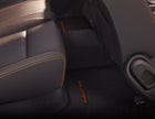 Tapis de sol en velours arrière noir pour Ford Ranger 01/2012-06/2022