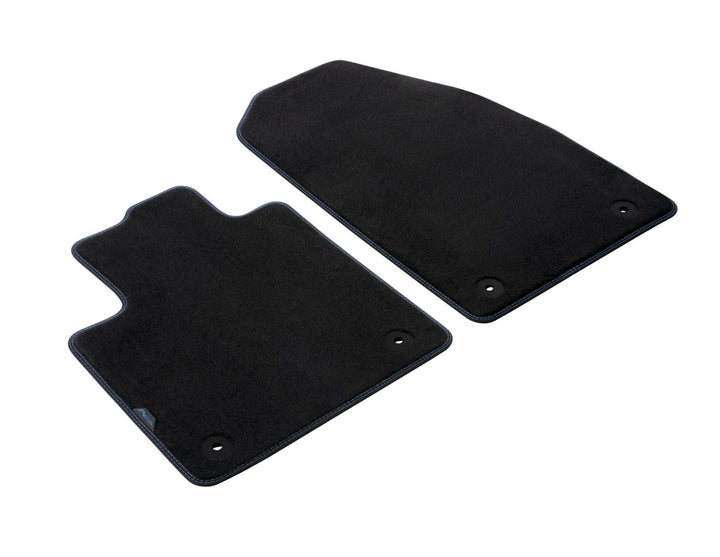 Tapis de sol en moquette avant noirs pour Ford Transit Courier